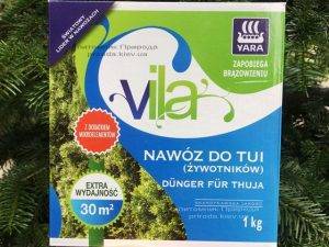Комплексное минеральное удобрение для туй Yara Vila (Яра Вила), Yara (Яра) (Кемира), Норвегия, 1 кг (2)